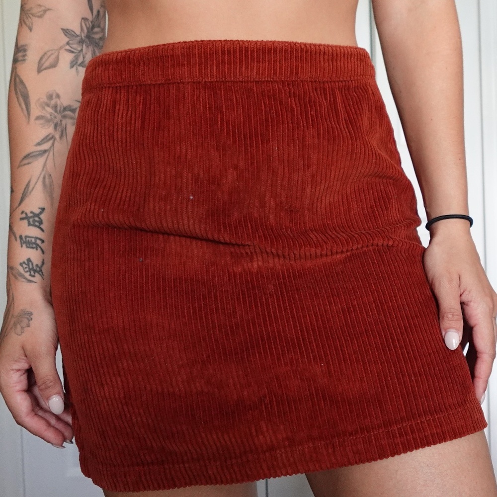 Corduroy Skirt